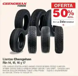 Makro Llantas Chengshan oferta