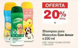 Makro Can Amor Shampoo para Mascotas oferta