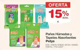 Makro Petys Paños Húmedos y Tapetes Absorbentes oferta