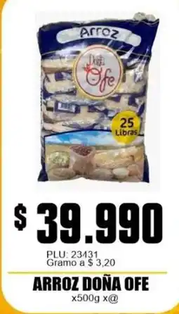 Mercapava Arroz Doña Ofe oferta