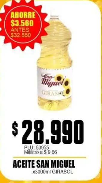 Aceite San Miguel