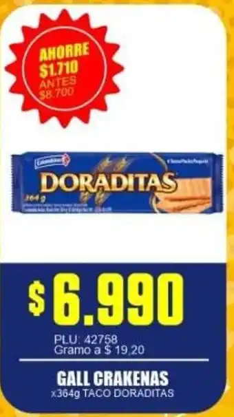 Mercapava Gall crakenas taco doraditas oferta