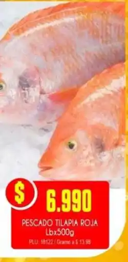 Mercapava Pescado Tilapia Roja oferta
