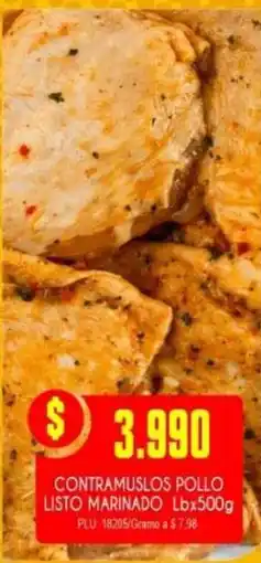 Mercapava Contramuslos pollo listo marinado oferta