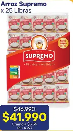 La Gran Colombia Supremo arroz oferta