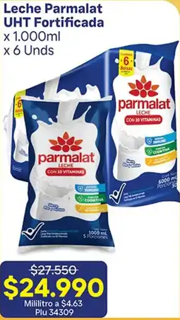 La Gran Colombia Parmalat leche uht fortificada oferta