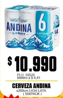 Mercapava Cerveza Andina Light oferta