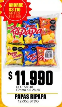 Mercapava Papas Ripapa oferta