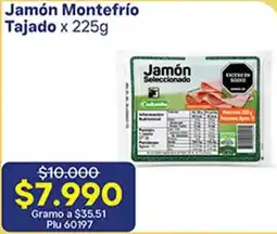 La Gran Colombia Jamón Montefrío Tajado oferta