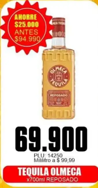 Mercapava Tequila Olmeca oferta