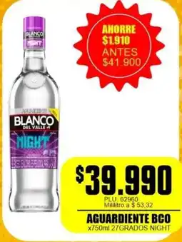 Mercapava Blanco del Valle Night oferta