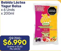 La Gran Colombia Yagur Bebida Láctea oferta