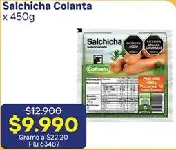 La Gran Colombia Colanta salchicha oferta