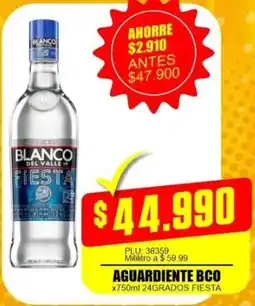 Mercapava Blanco del Valle Fiesta oferta