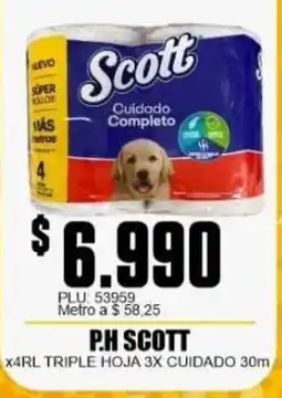 Mercapava P.H SCOTT x4RL TRIPLE HOJA 3X CUIDADO 30m oferta