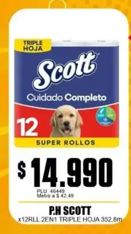 Mercapava Scott Cuidado Completo oferta
