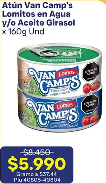 Van Camp's Lomitos en Agua y/o Aceite Girasol