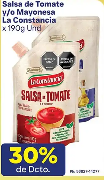 La Constancia salsa de tomate