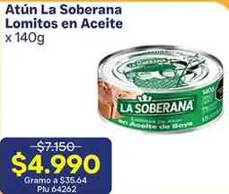 La Gran Colombia La Soberana atún lomitos en aceite oferta