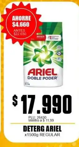 Mercapava Ariel doble poder oferta
