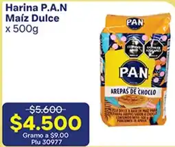 La Gran Colombia Pan harina p.a.n maiz dulce oferta