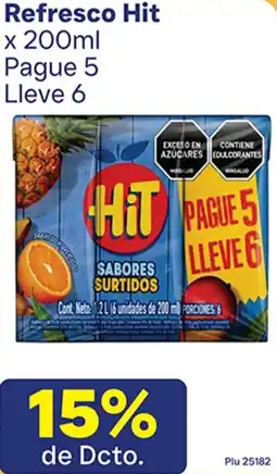 La Gran Colombia Refresco Hit oferta