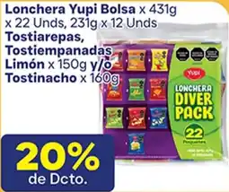 La Gran Colombia Yupi lonchera diver pack oferta