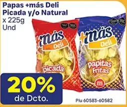 La Gran Colombia Papas más Deli Picada y/o Natural oferta