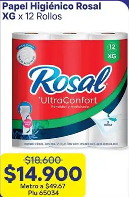 La Gran Colombia Rosal papel higiénico xg oferta
