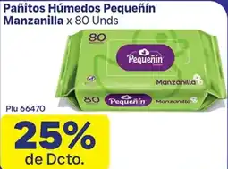 La Gran Colombia Pequeñín Pañitos Húmedos Pequeñín Manzanilla oferta