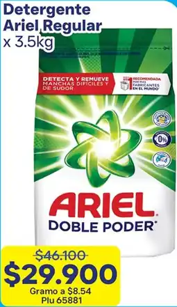 La Gran Colombia Ariel detergente regular oferta