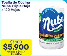 La Gran Colombia Nube toalla de cocina triple hoja oferta