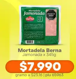 La Gran Colombia Mortadela Berna Jamonada oferta