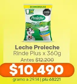 La Gran Colombia Leche Proleche Rinde Plus oferta