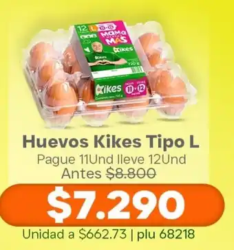 La Gran Colombia Huevos Kikes Tipo L oferta