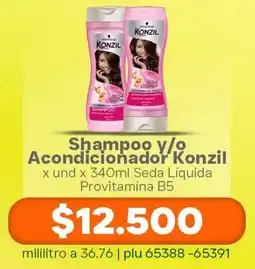 La Gran Colombia Konzil Shampoo y/o Acondicionador oferta
