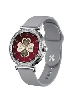 Falabella Reloj Inteligente Mujer Smartwatch de Lujo Bluetooth Llamadas Doble Correa Metálica y Silicona oferta