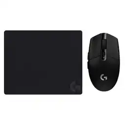 Falabella Mouse Gamer Inalámbrico G305 Negro + Pad Mouse G240 oferta