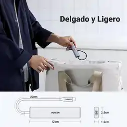 Falabella Adaptador Multipuerto 5 En 1 (100w) - HDMI USB-C Aluminio USB 3.0 HD 4K oferta