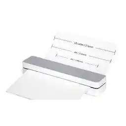 Falabella Mini Impresora Portatil A4 Termica sin Tinta Conexion Bluetooth oferta