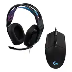 Falabella Diadema Gamer G335 Pc, Ps5, Xbox + Mouse Gamer G203 oferta