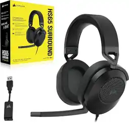 Falabella Audífonos Gamer HS65 surround Tecnología 7.1 inmersiva oferta