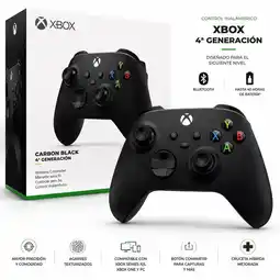 Falabella Control Inalámbrico Xbox 4ta Generación Negro Compatible Xbox One, Series XS y PC oferta