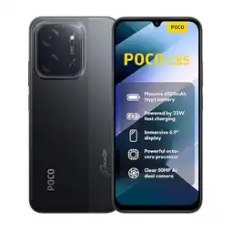 Falabella Celular Poco C85 128GB 6GB Negro oferta