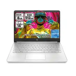Falabella Computador portatil 8GB RAM 512GB SSD WiFi 14-DQ3502LA N4500 Portátil oferta