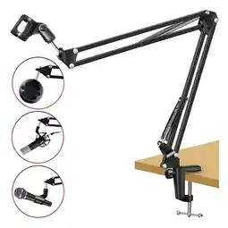 Falabella Micrófono profesional con soporte de brazo articulado Hyperx Quadcast y Solocast Table Podcast oferta