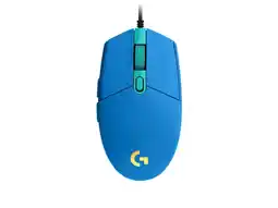 Falabella Mouse G203 LIGTHSYNC RGB BLUE con Sensor Óptico Estable y Diseño Liviano oferta