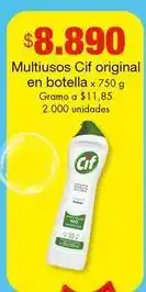 Metro Cif - multiusos original en botella oferta