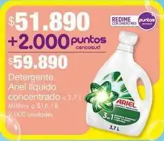 Metro Ariel - detergente líquido concentrado oferta