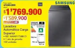 Metro Samsung - lavadora automática carga superior oferta